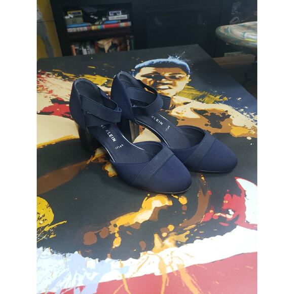 Ann Klein Women's Heel Dark Blue Iflex 7.5 - Picture 2 of 6